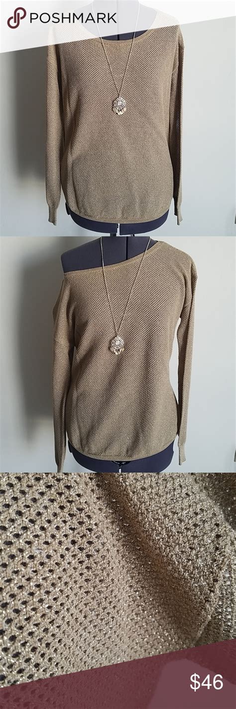 michael kors gold knit sweater|Michael Kors sweater sale.